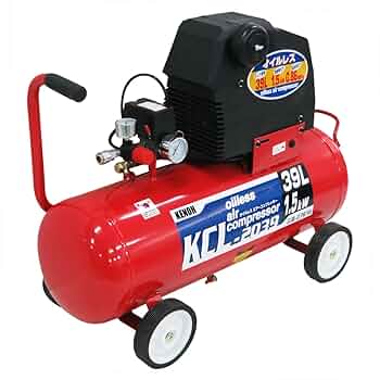Amazon | ケンオー(KENOH) オイルレスコンプレッサー KCL-2039